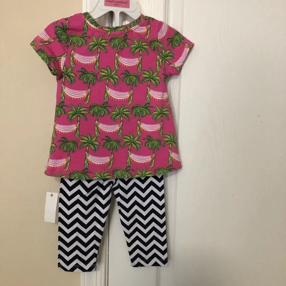 Simply Southern Baby 2-Piece Outfit 6-12 mo